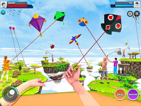 カイトファイティング 3D: ピパコンバット凧揚げゲームのおすすめ画像4