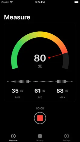 Game screenshot DecibelMeter - Noise Meter App hack