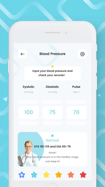 Blood Pressure Tracker & Pulse