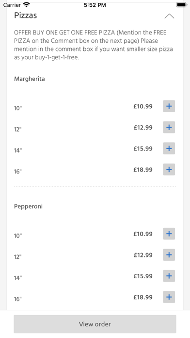O Yes Rominos, Bridgwater Screenshot