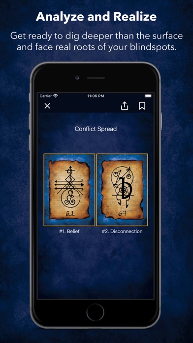 Blind Spot Oracle Cards Screenshot