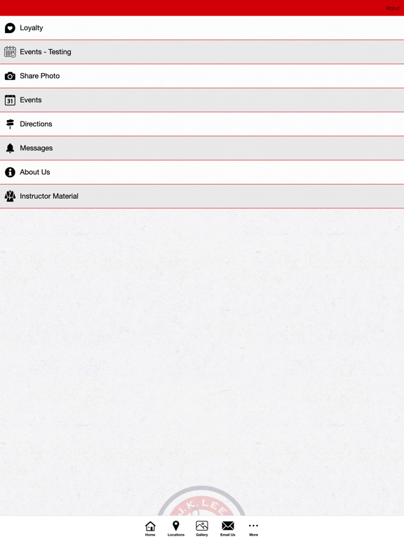 JK Lee Black Belt Academy iPad screenshot 4 - Education app