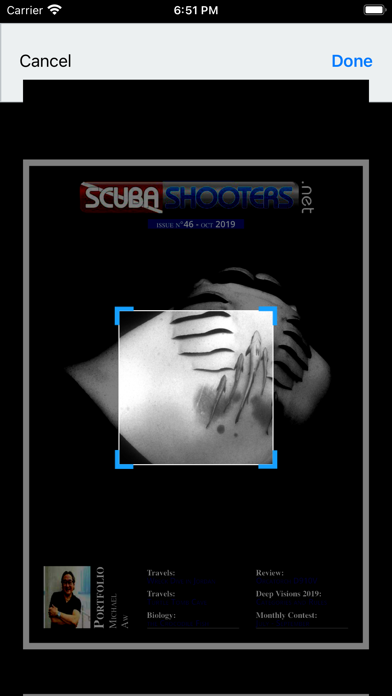 Scubashooters Magazine Screenshot