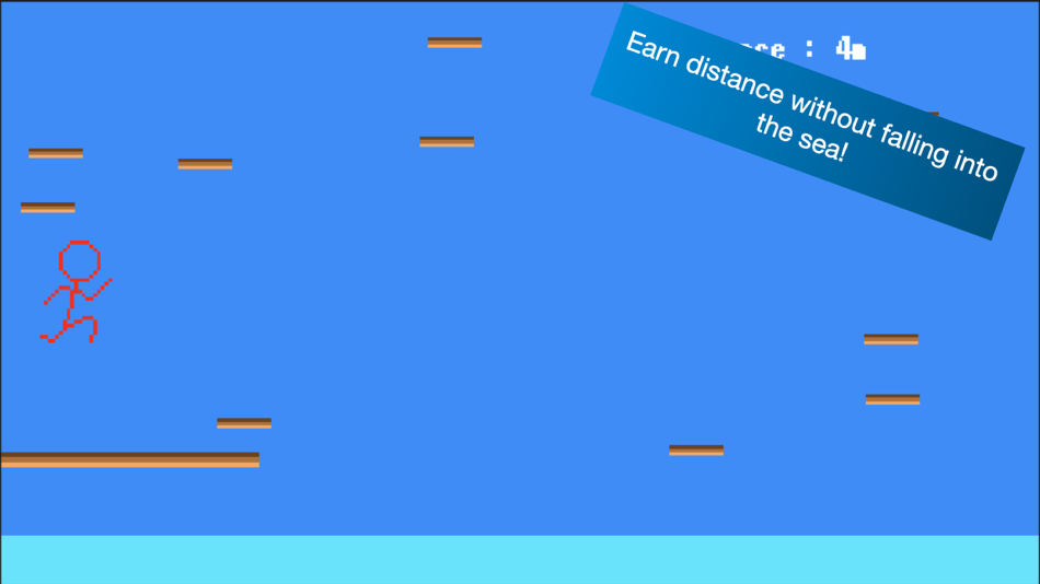 #4. Run! Stickman (iOS) 由: hiroshi tojiko