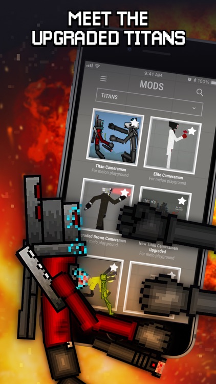 Upgraded Titans Mods Melon PG