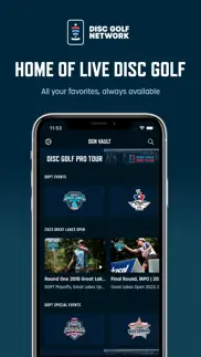 disc golf network iphone screenshot 1