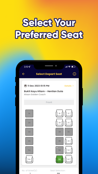 Alisan Golden Coach Screenshot