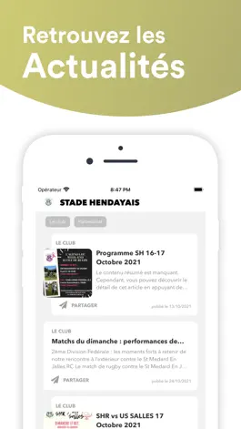 Game screenshot Stade Hendayais Rugby mod apk