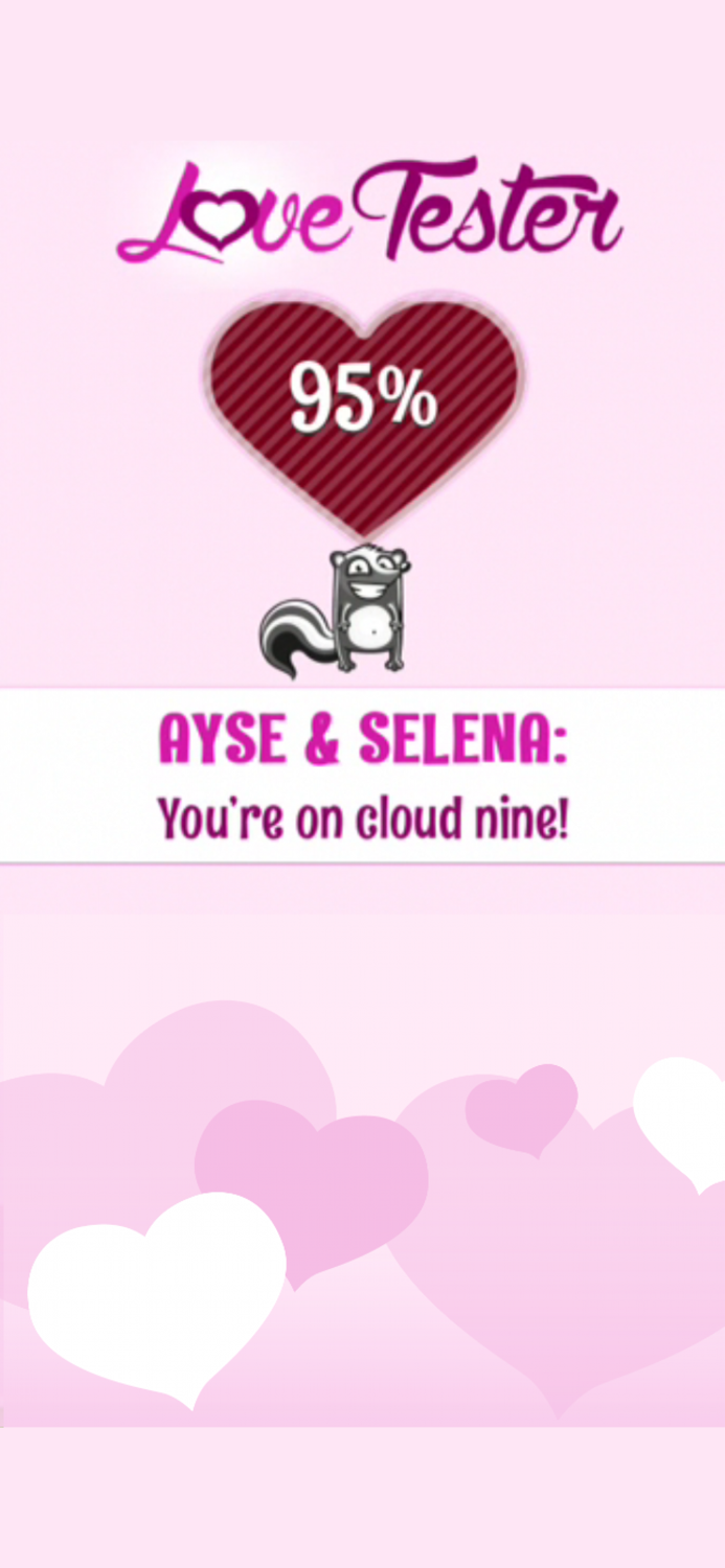 Love Tester Partner Match Game