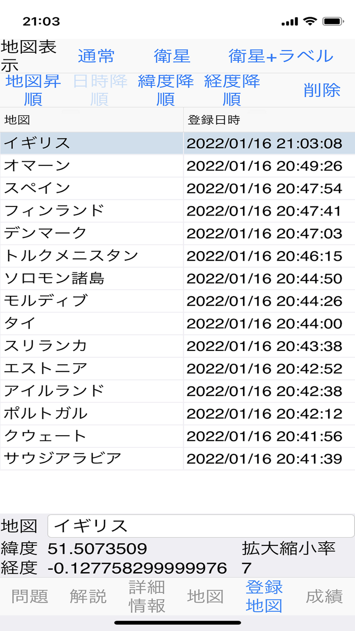 世界国旗クイズ
