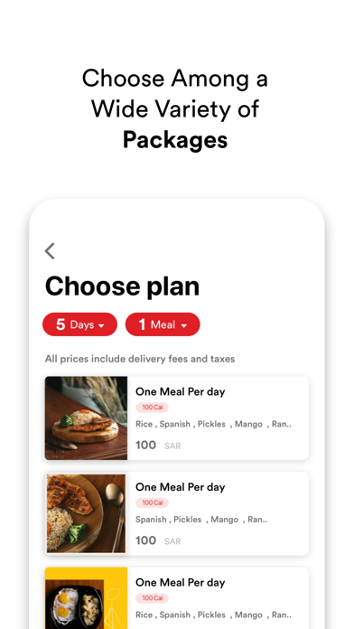Redbox healthy food Screenshot