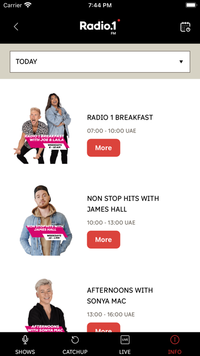 Radio 1 uae top