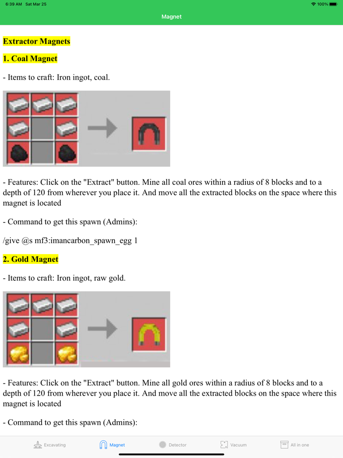 Diamonds Finder For Minecraft