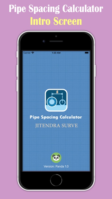 Pipe Spacing Calculator Screenshot