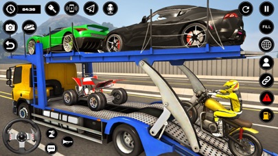 車両運搬トラックゲームのおすすめ画像5
