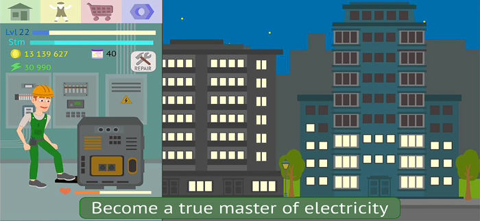 Energy Clicker Light up world