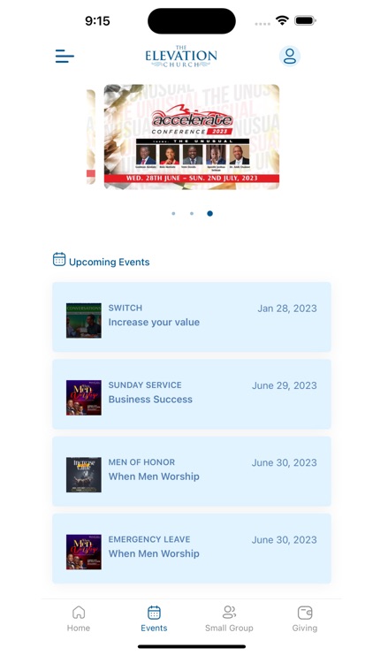 Elevation Church ERP