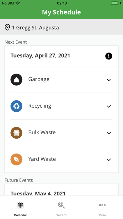 Augusta Trash & Recycling Screenshot