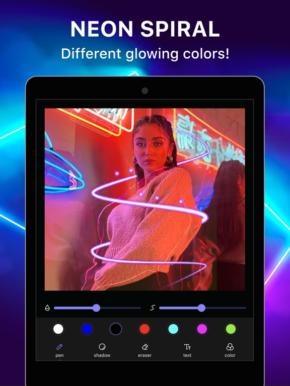 Screenshot #6 pour AI Neon Effect - Neon Art