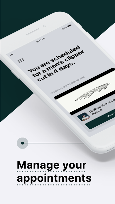 Ortahaus Barber Co iPhone screenshot 2 - Lifestyle app