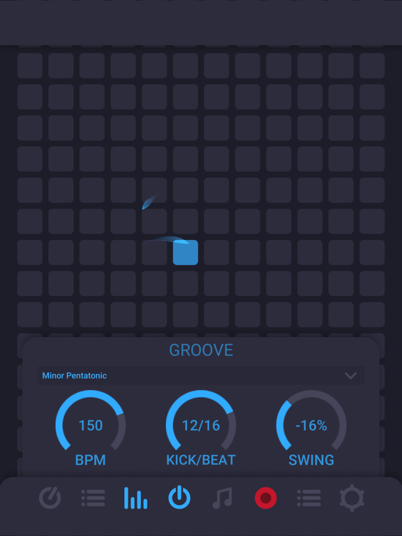 OIIIO – Lab Arpeggiator iPad screenshot