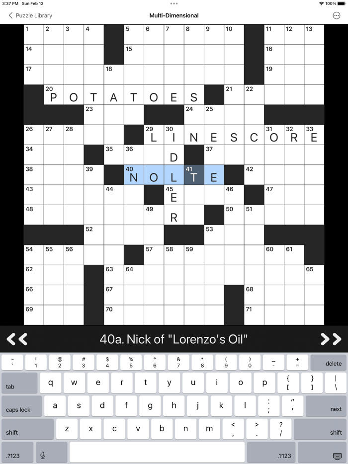 Black Ink Crosswords