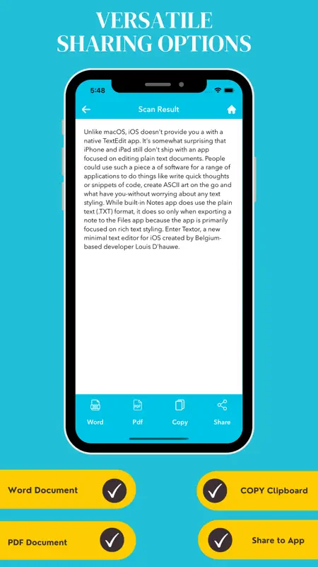 Text Scan - Image to text screenshot 2 of 4