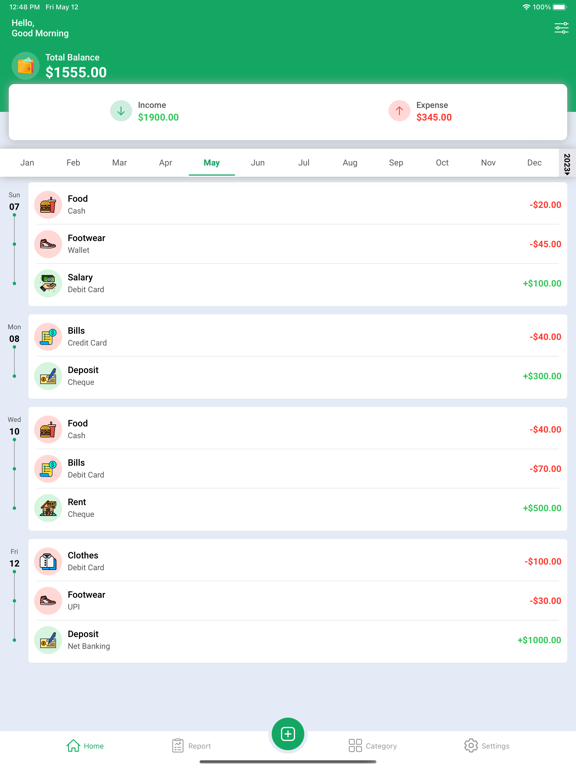 Screenshot #5 pour Expense Manager - Daily Budget