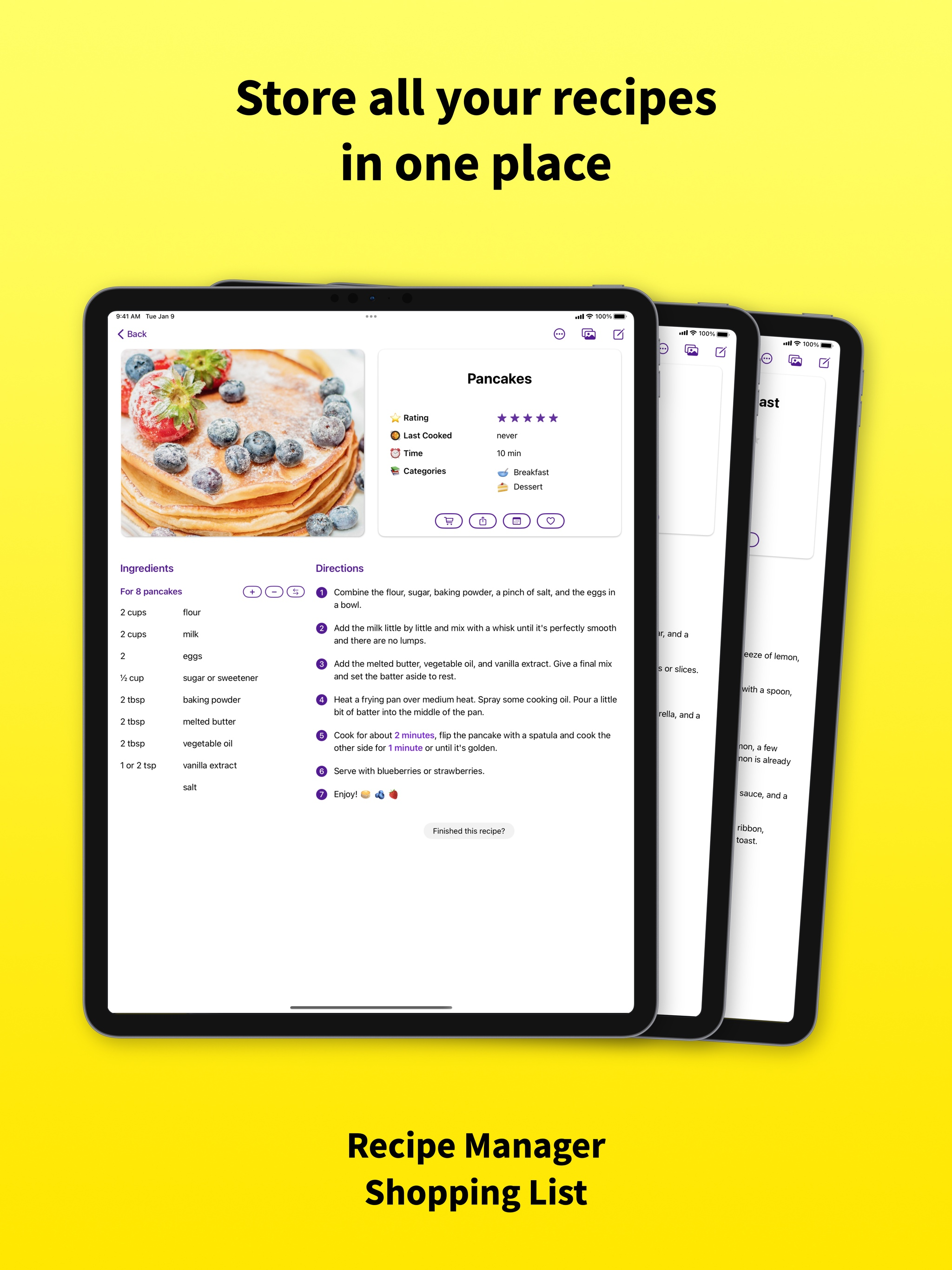 RecipeChef: Recipe Manager