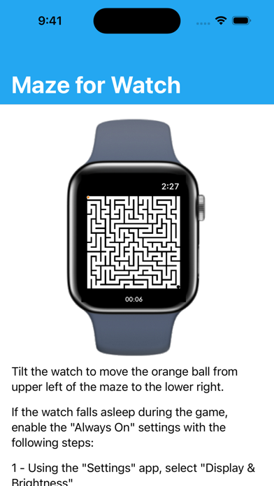 Maze For Watch Screenshot