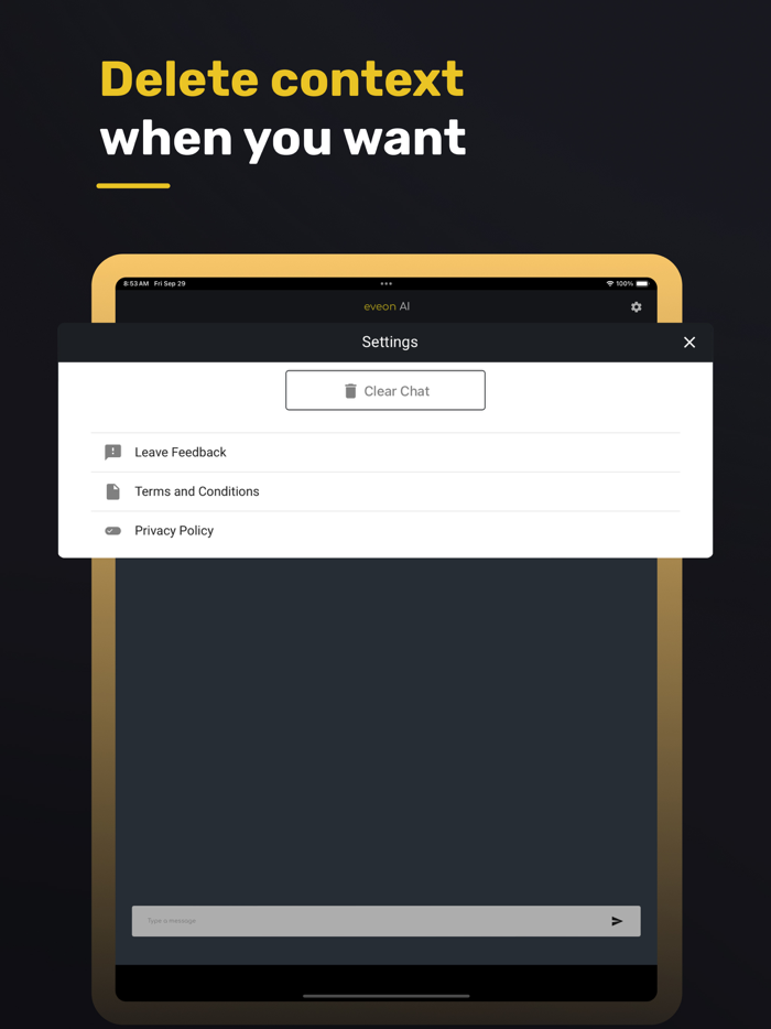 AI Chat Assistant - eveon