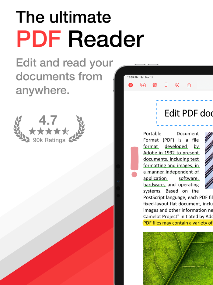 PDF Pro - Reader Editor Forms