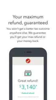 turbotax: file your tax return iphone screenshot 2
