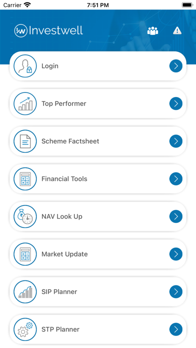 Investwell Screenshot