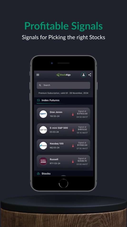 #3. StockAlgo Trading Signals (iOS) 由: Frshr Technologies Private Limited