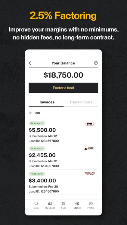 TruckSmarter Load Board & Fuel screenshot-4