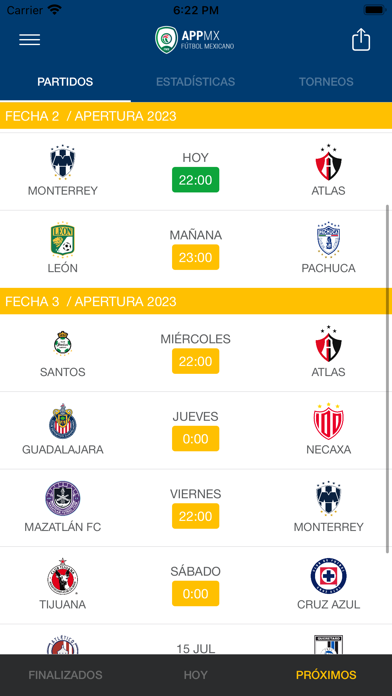 AppMX - Fútbol de Méxicoのおすすめ画像1