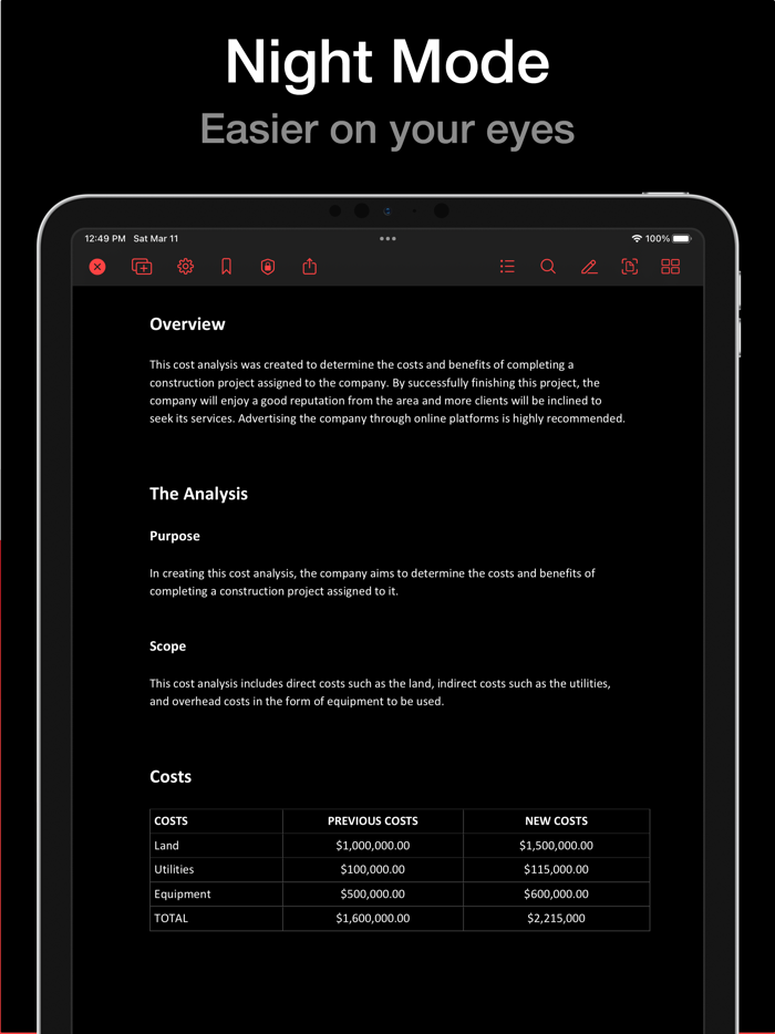PDF Pro - Reader Editor Forms