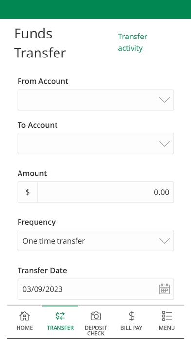 Richwood Bank Mobile Banking Screenshot