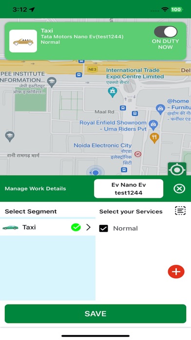 Safari Driver Screenshot