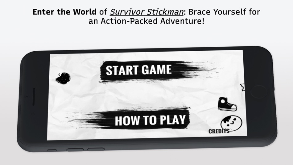 #1. Survivor Stickman (iOS) 由: Leonid Gefter