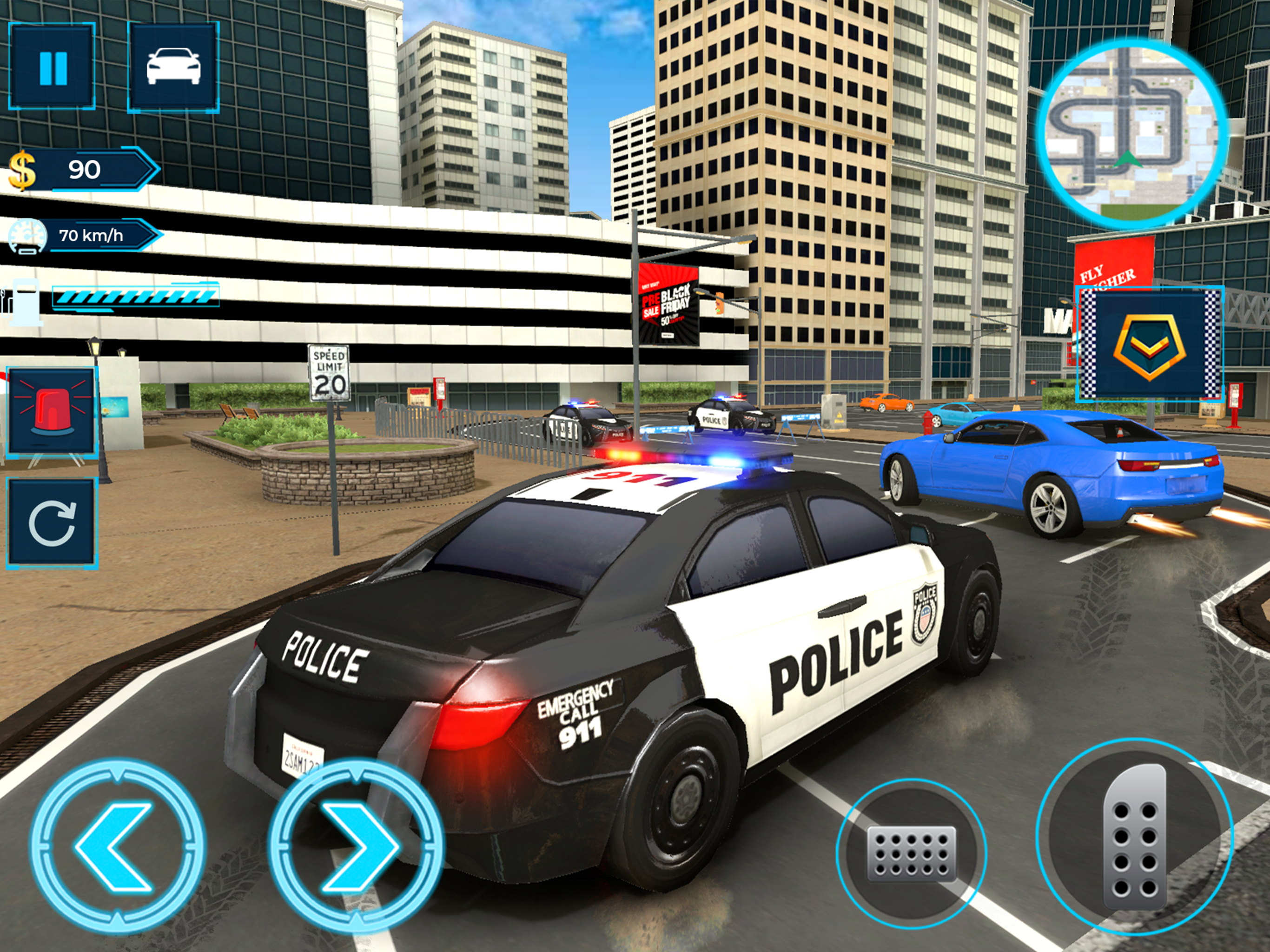 City Police Cars Game Offline