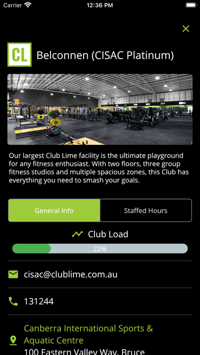 Club Lime Member ID Screenshot