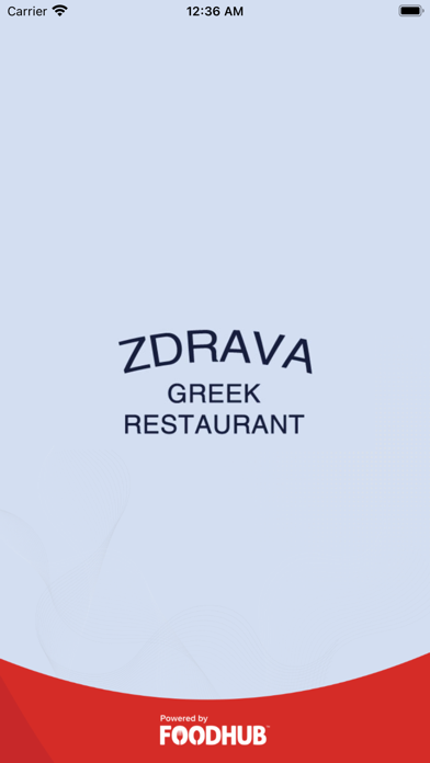 Zdrava Greek Restaurant Screenshot