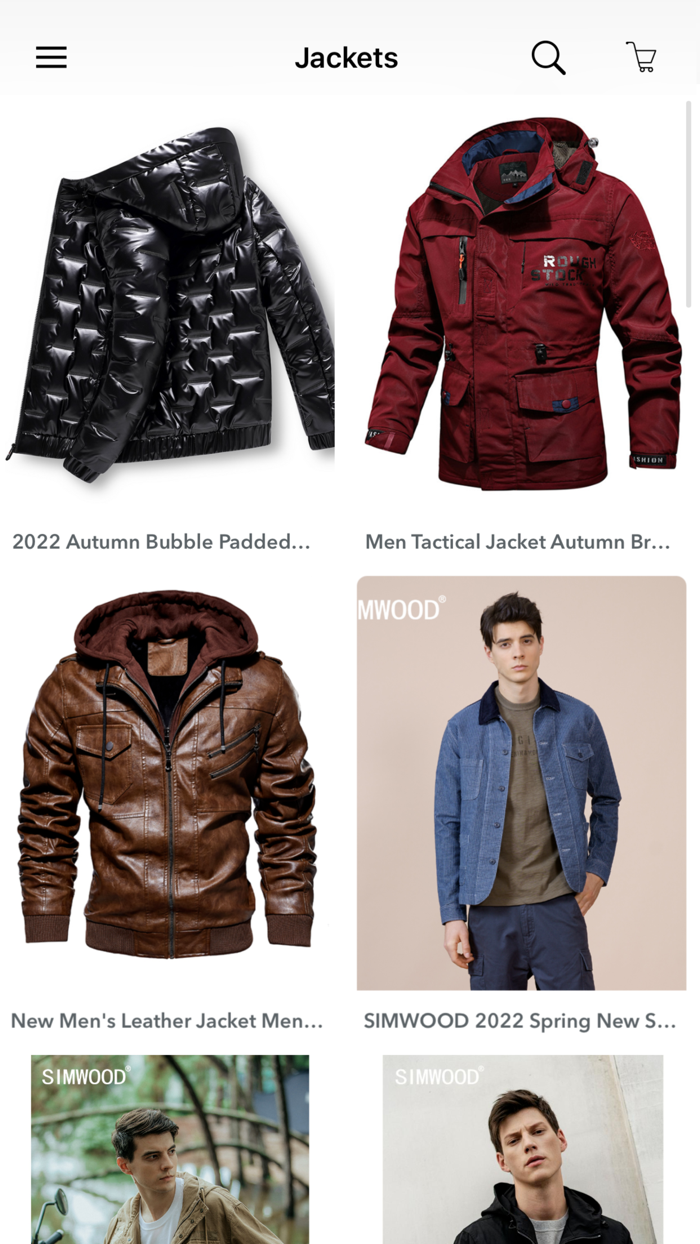 Mens clothing fashion online