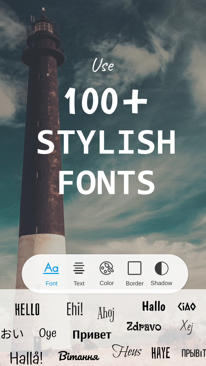 Texta add text on photos
