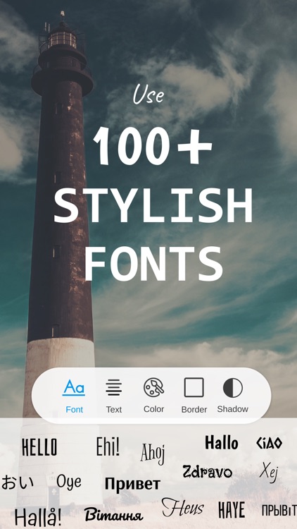 Texta: add text on photos
