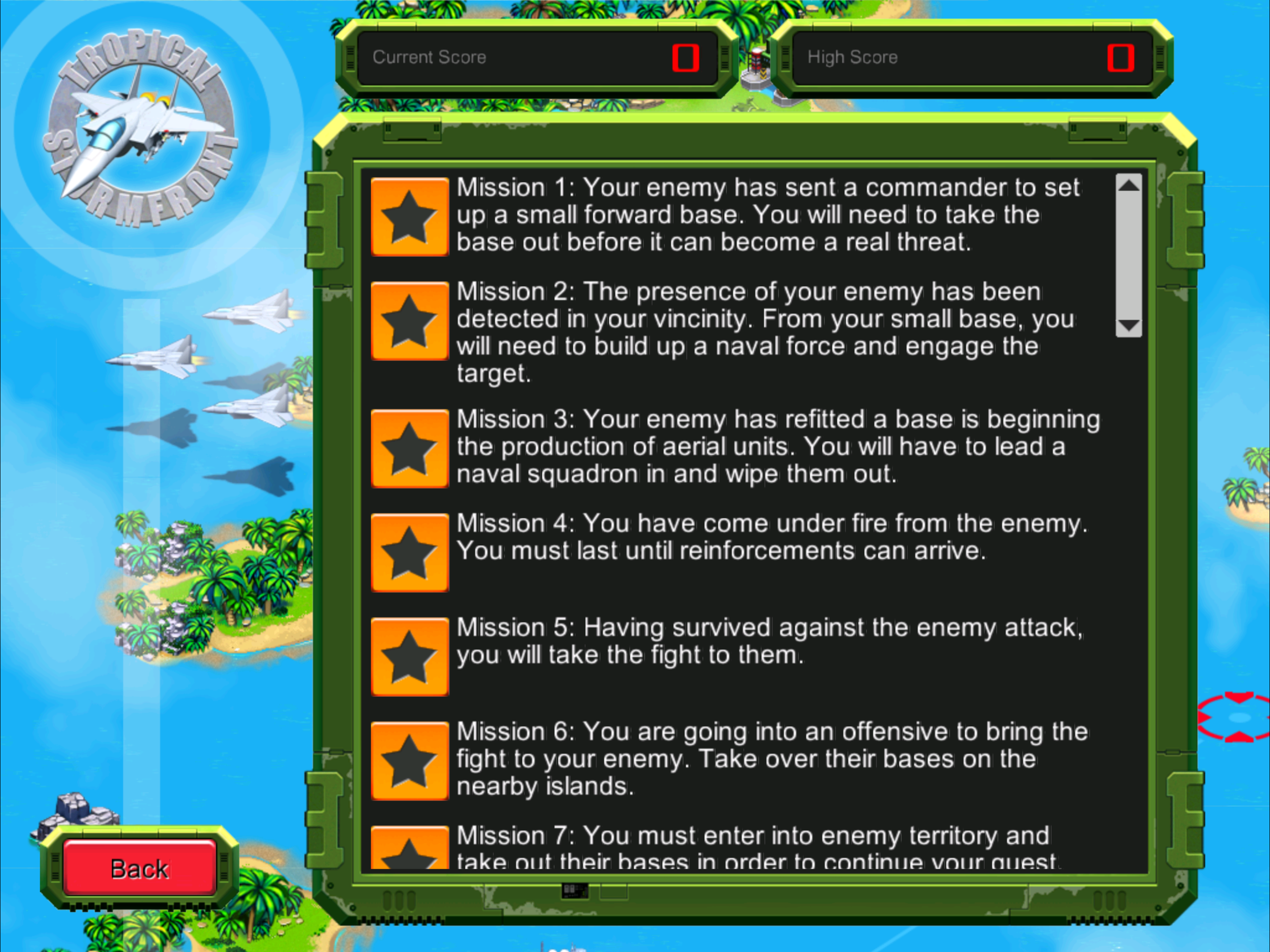 Tropical Stormfront (RTS) screenshot 10