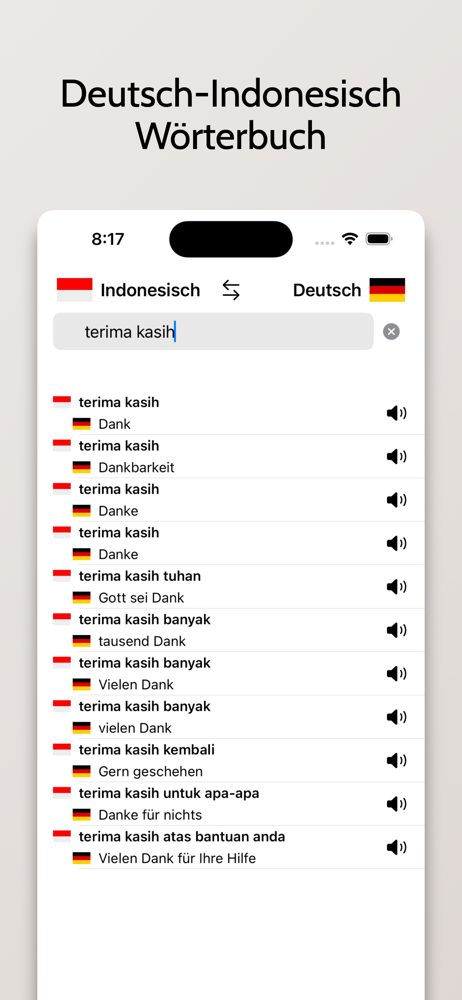 Indonesisch-Deutsch Wörterbuch screenshot 3