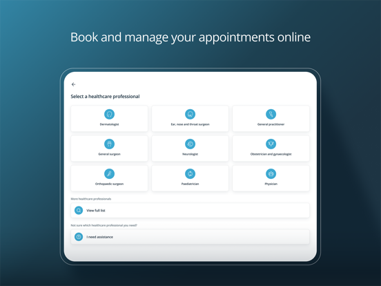 Netcare iPad screenshot 3 - Medical app